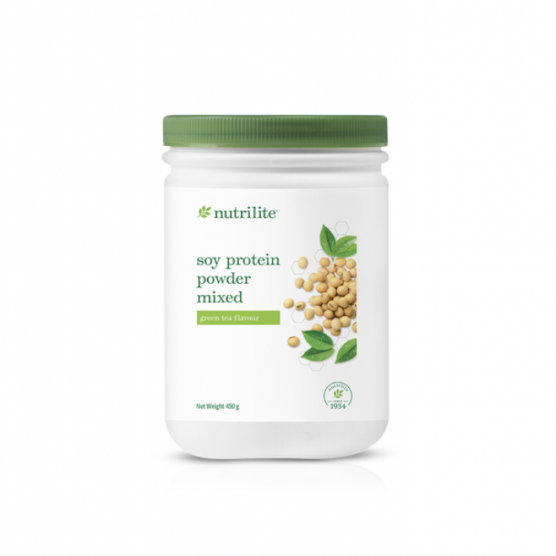 102578 Amway TPBS Nutrilite Protein Powder - Vị Trà Xanh.500g .  Xuất xứ : Mỹ