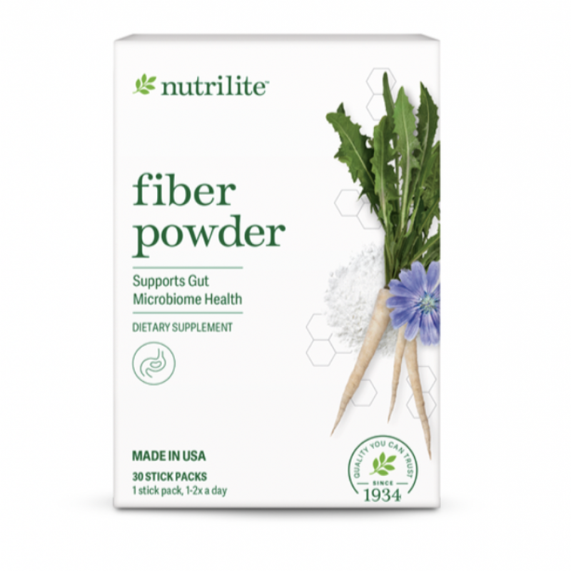 102736 Amway Nutrilite™ Fiber Powder giàu chất xơ hòa tan. 30 gói.Xuất xứ: Hoa Kỳ.