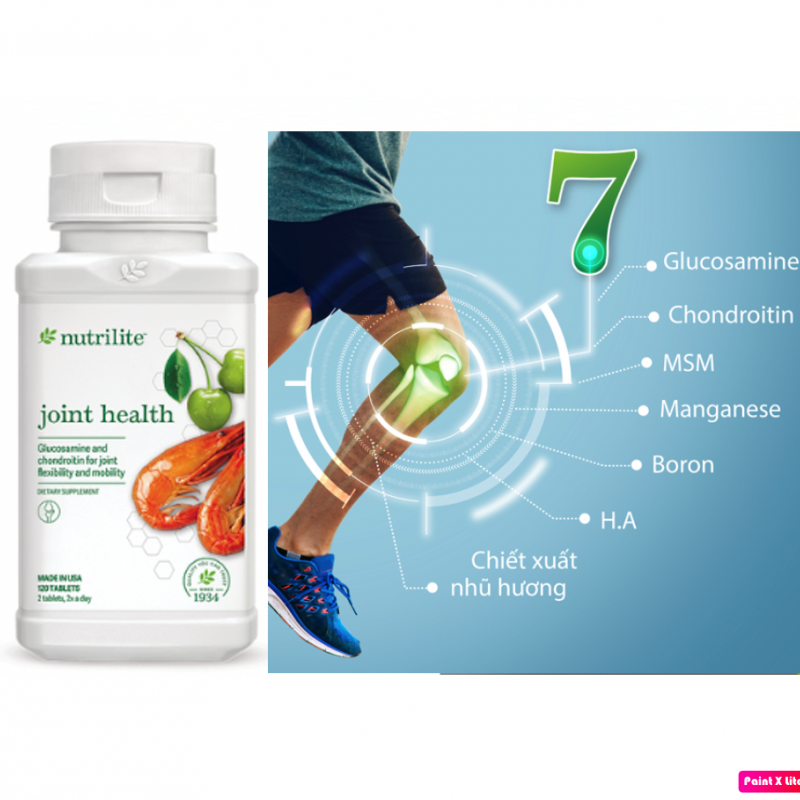 104664 TP BVSK nutrilite™ joint health. 120 viên . Xuất xứ: Hoa Kỳ