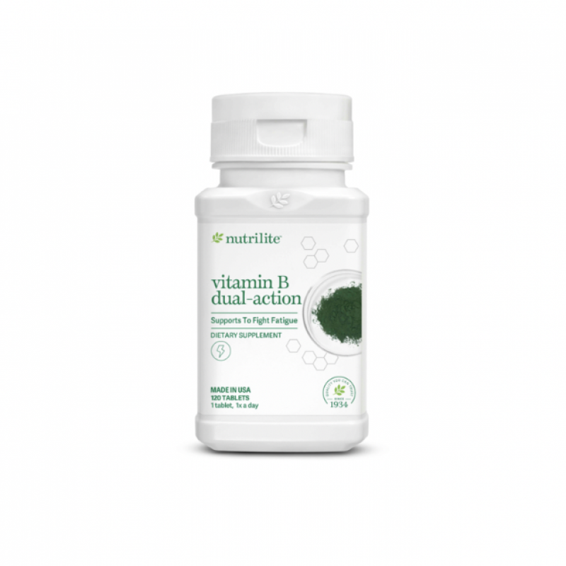 110171 Thực phẩm bảo vệ sức khỏe nutrilite™ vitamin B dual-action 120 viên. Xuất xứ: Hoa Kỳ