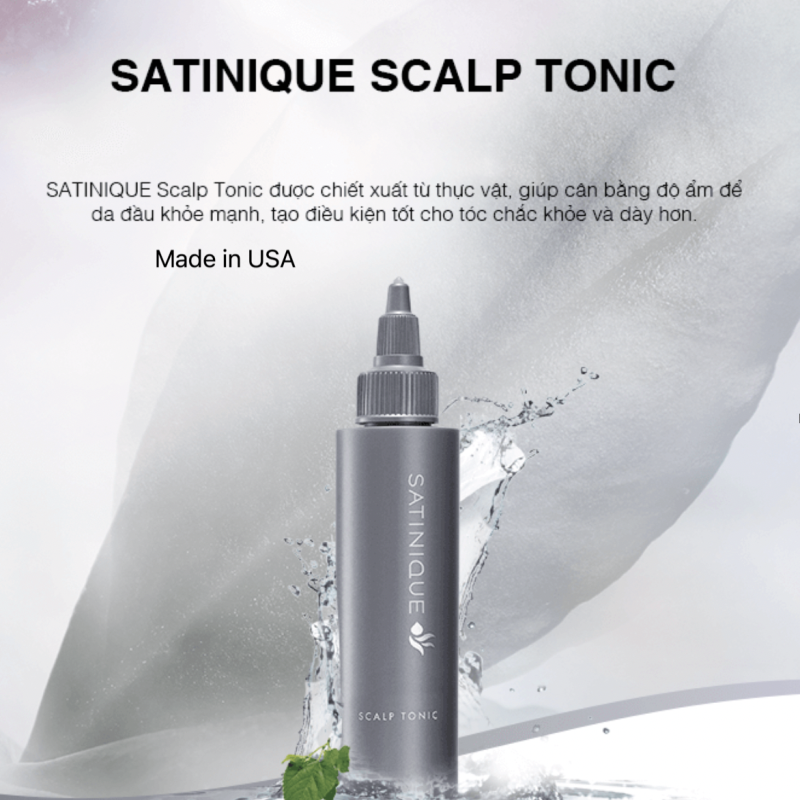 110686 Amway SATINIQUE Scalp Tonic chứa phức hợp chăm sóc da đầu 80ml . Xuất xứ: Mỹ