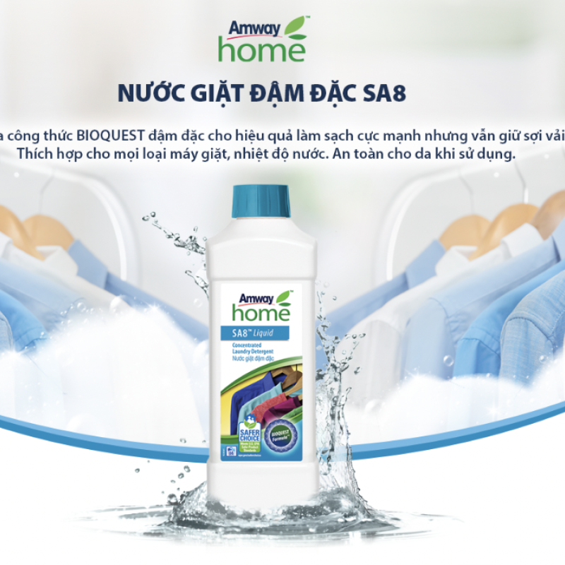112532 Nước giặt đậm đặc SA8 Amway Home™ SA8™ Concentrated Laundry Detergent