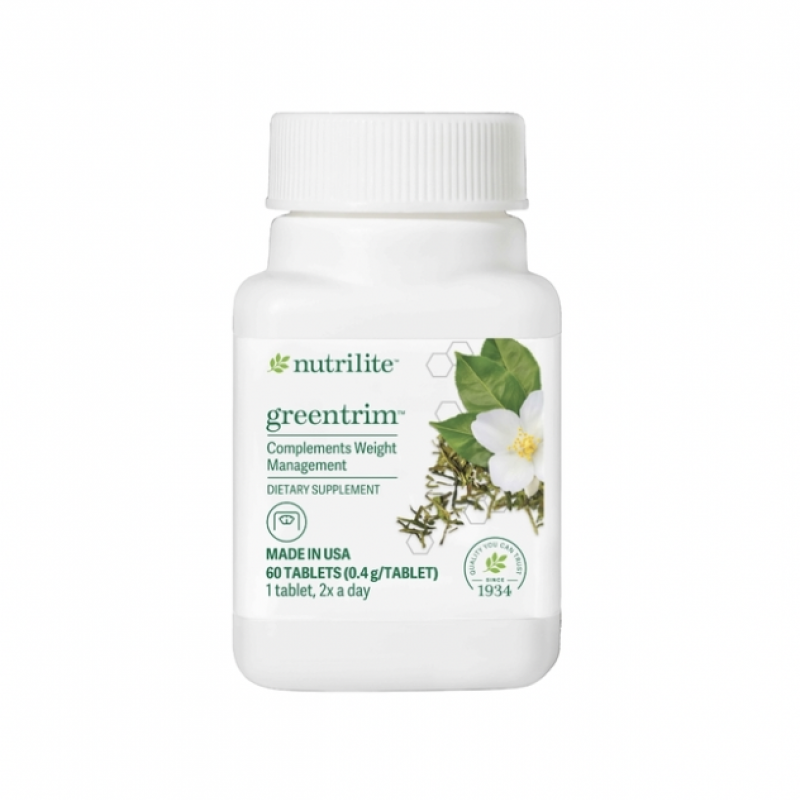 117085 Amway Nutrilite GreenTrim hỗ trợ giảm mỡ cơ thể và hỗ trợ khả năng chống oxy hóa.60 viên.Xuất xứ: Mỹ