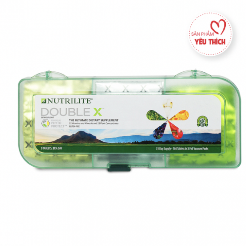 120843 Amway Nutrilite Double X-Viên đa vitamin . 186 viên . Xuất xứ: Mỹ