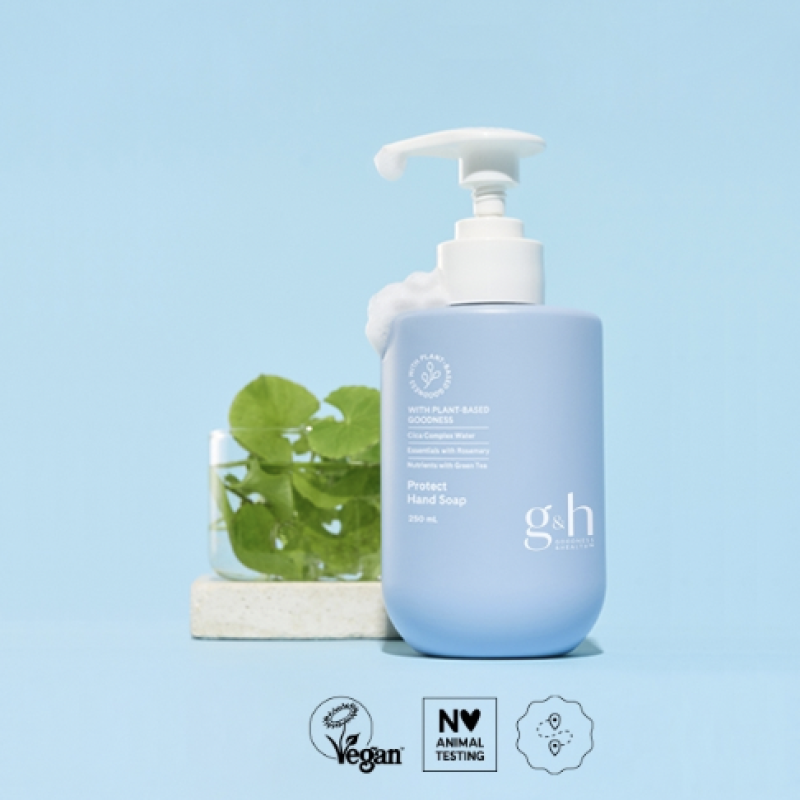 125894 Xà phòng rửa tay đậm đặc G&H GOODNESS & HEALTH PROTECT HAND SOAP 250ml.Xuất xứ: Mỹ
