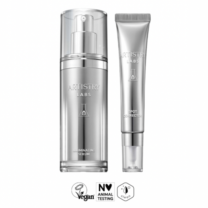 126219 Bộ Giải pháp làm mờ đốm nâu lão hóa Artistry Labs Illuminating​ System.Xuất xứ: Mỹ