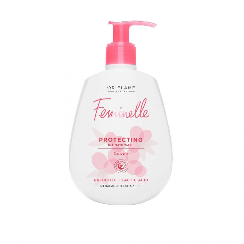 34498 oriflame Dung dịch vệ sinh phụ nữ của Oriflame Feminelle Protecting Intimate Wash Cranberry