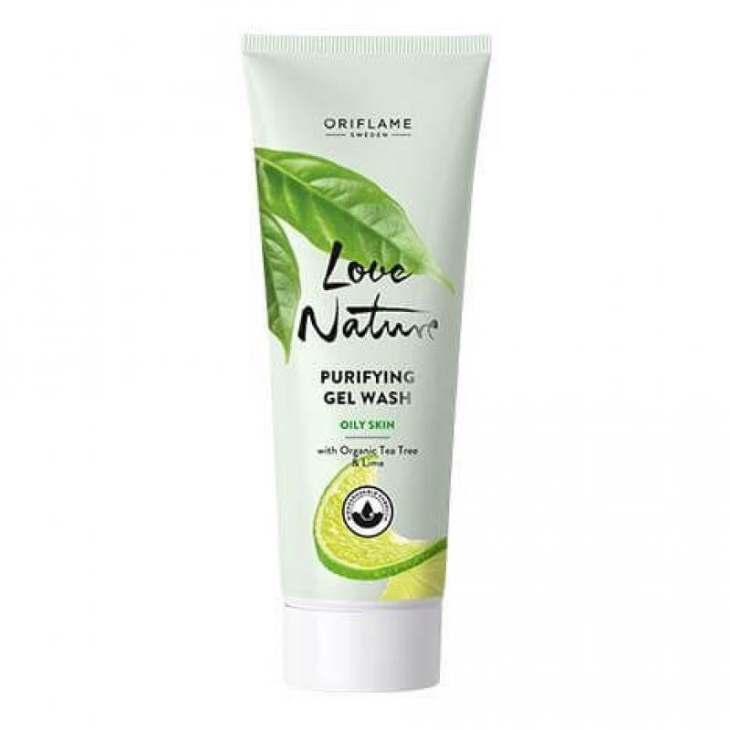 34841 Oriflame Sữa Rửa Mặt Love Nature Trà Xanh Và Chanh Cho Da Dầu – 125ml