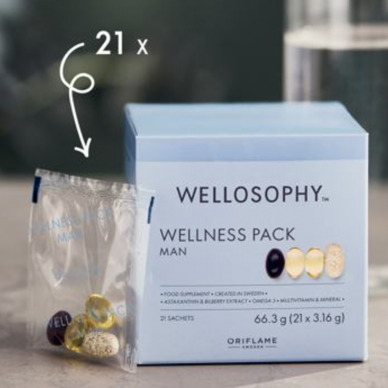 38836 Oriflame WELLOSOPHY Wellness Pack Man
