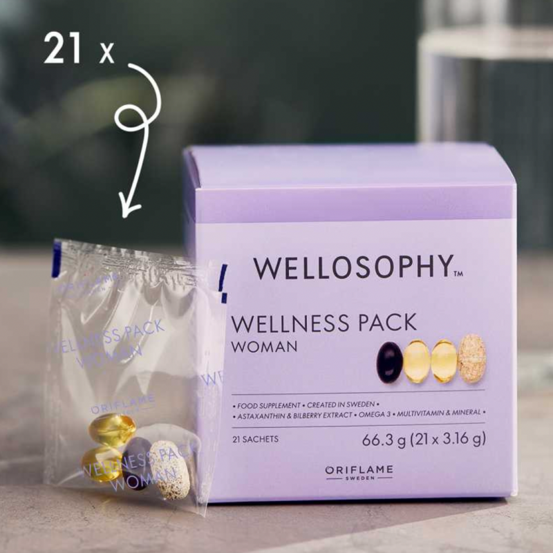38838 Oriflame WELLOSOPHY Wellness Pack Woman 