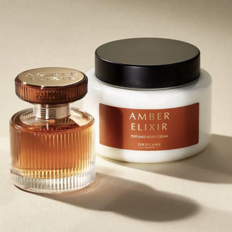 42495 47012 TRỌN BỘ NƯỚC HOA VÀ DƯỠNG THỂ AMBER ELIXIR