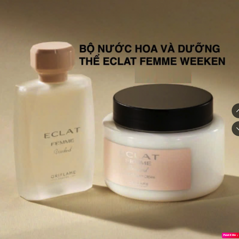 42499 47014 BỘ NƯỚC HOA VÀ DƯỠNG THỂ ECLAT FEMME WEEKEN