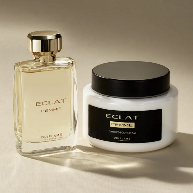 42507 47018 TRỌN BỘ NƯỚC HOA VÀ KEM DƯỠNG THỂ ECLAT FEMME PERFUMED