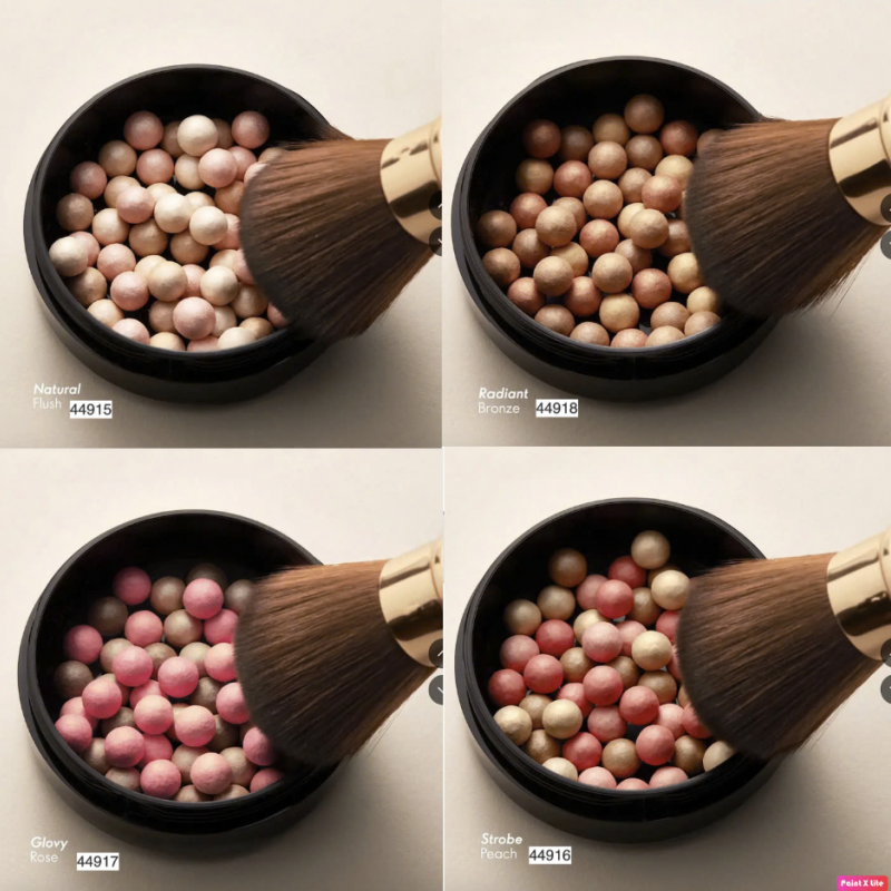 44916 Viên phấn trang điểm Giordani Gold Serum Infused Bronzing Pearls 22g.Màu Strobe Peach.Xuất xứ: Ý