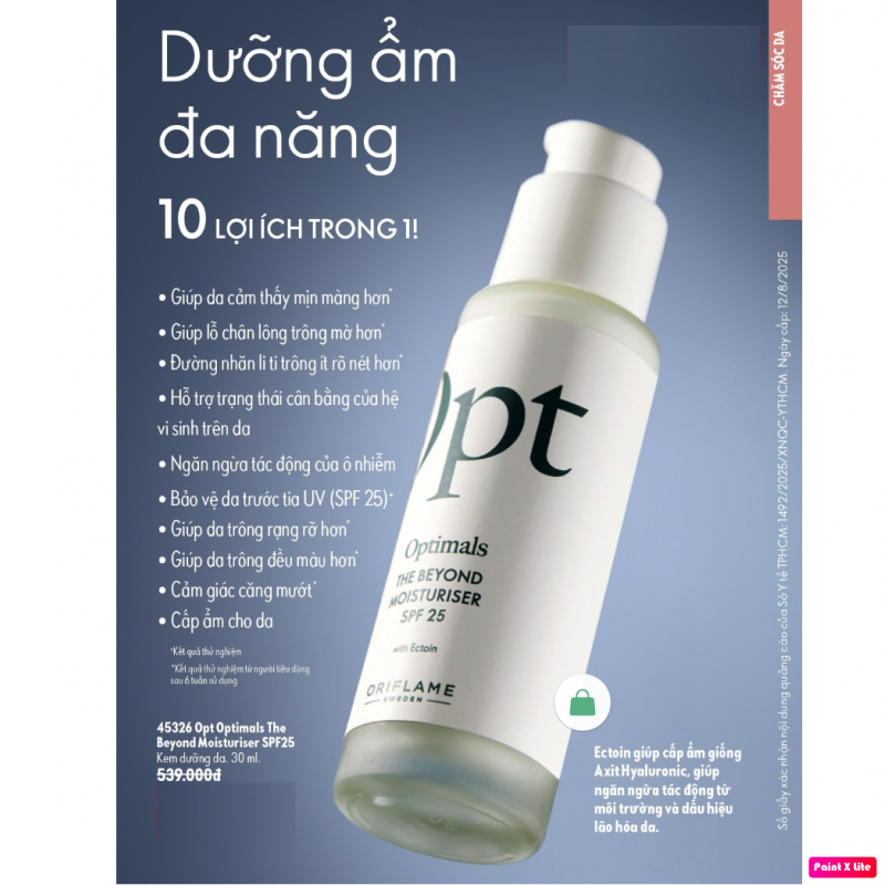 45326 Kem dưỡng da đa công dụng Opt Optimals The Beyond Moisturiser SPF25