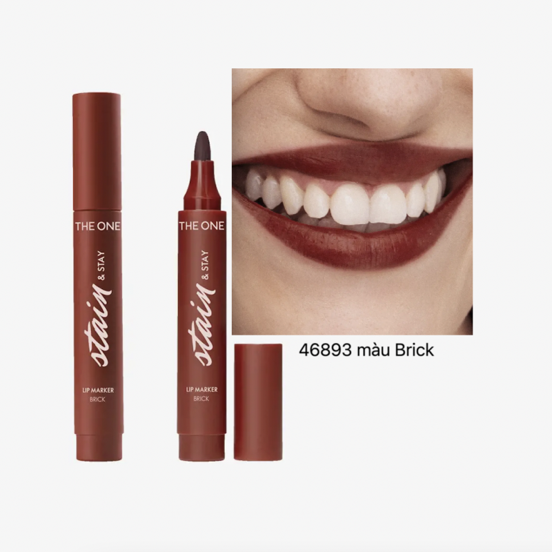 46893 Son môi THE ONE Stain & Stay Lip Marker màu Brick