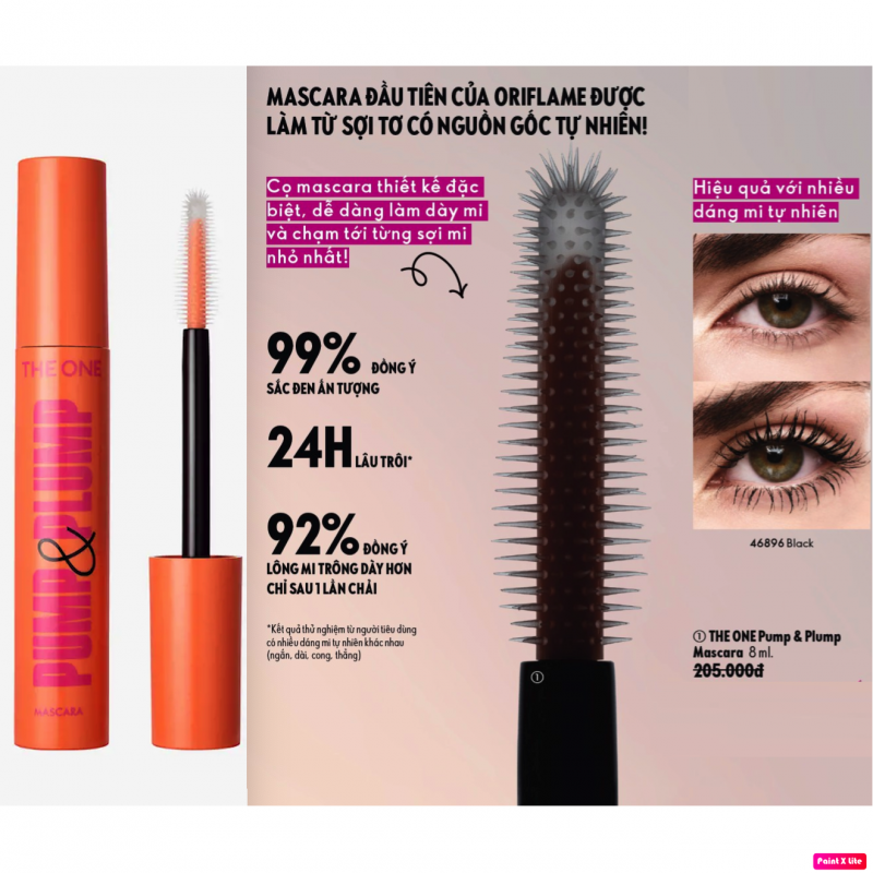 46896 Mascara THE ONE Pump & Plump Mascara