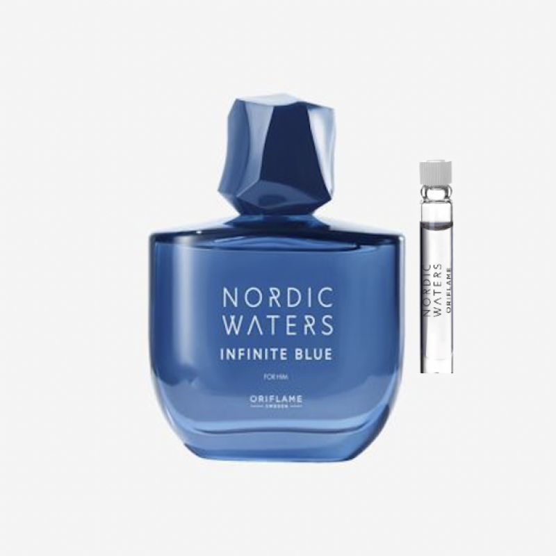 863419 Bộ 2 mẫu nước hoa Nordic Blue for Him 46064