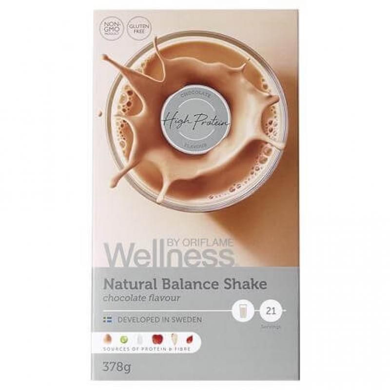 29691Wellness Bột Oriflame Natural Balance Shake Chocolate Flavour – 378g