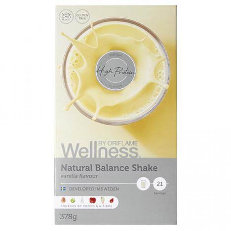 29690 Wellness Bột Oriflame Natural Balance Shake Vanilla Flavour – 378g
